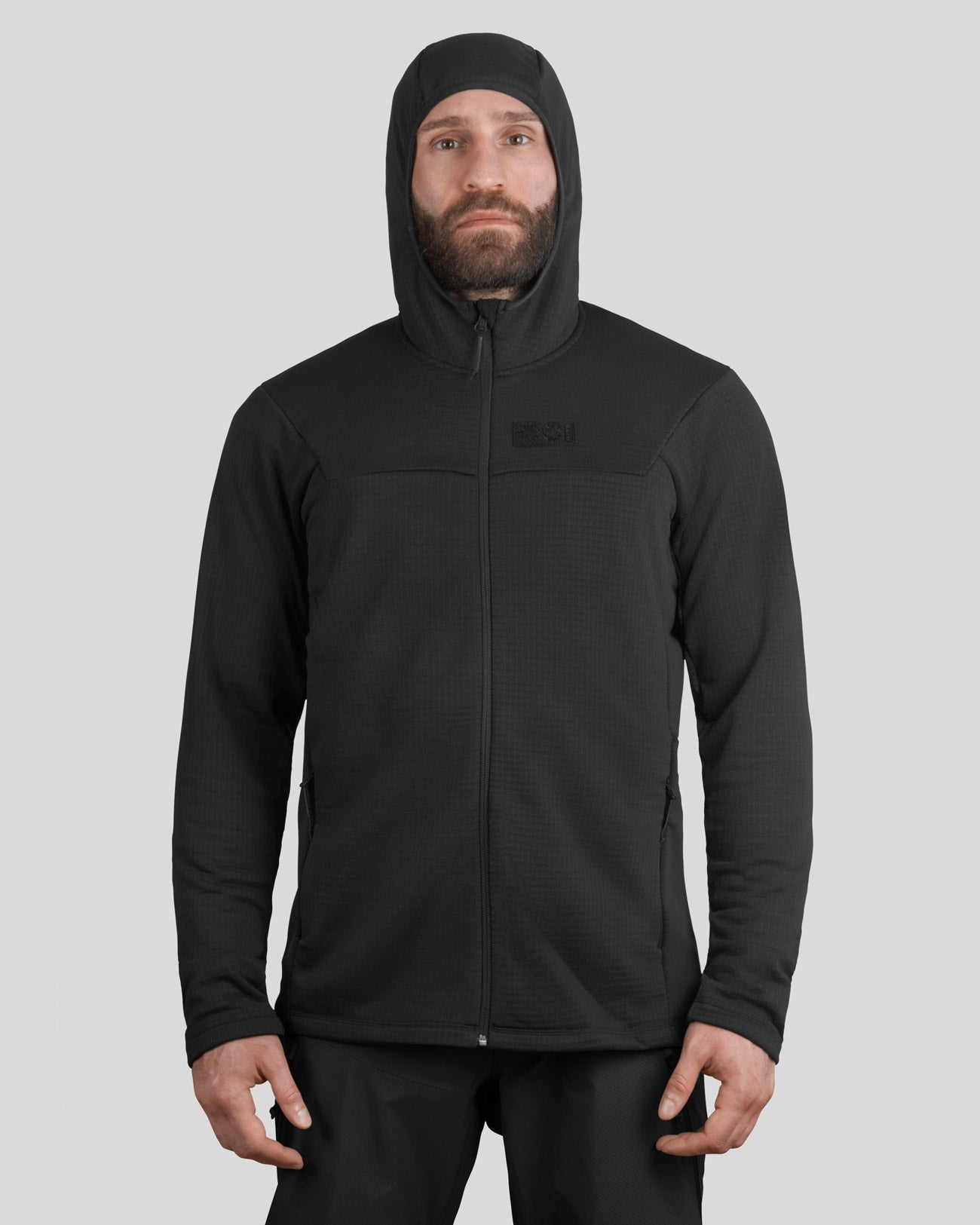 DNS-Alpha Fleece Hoody ES, Black