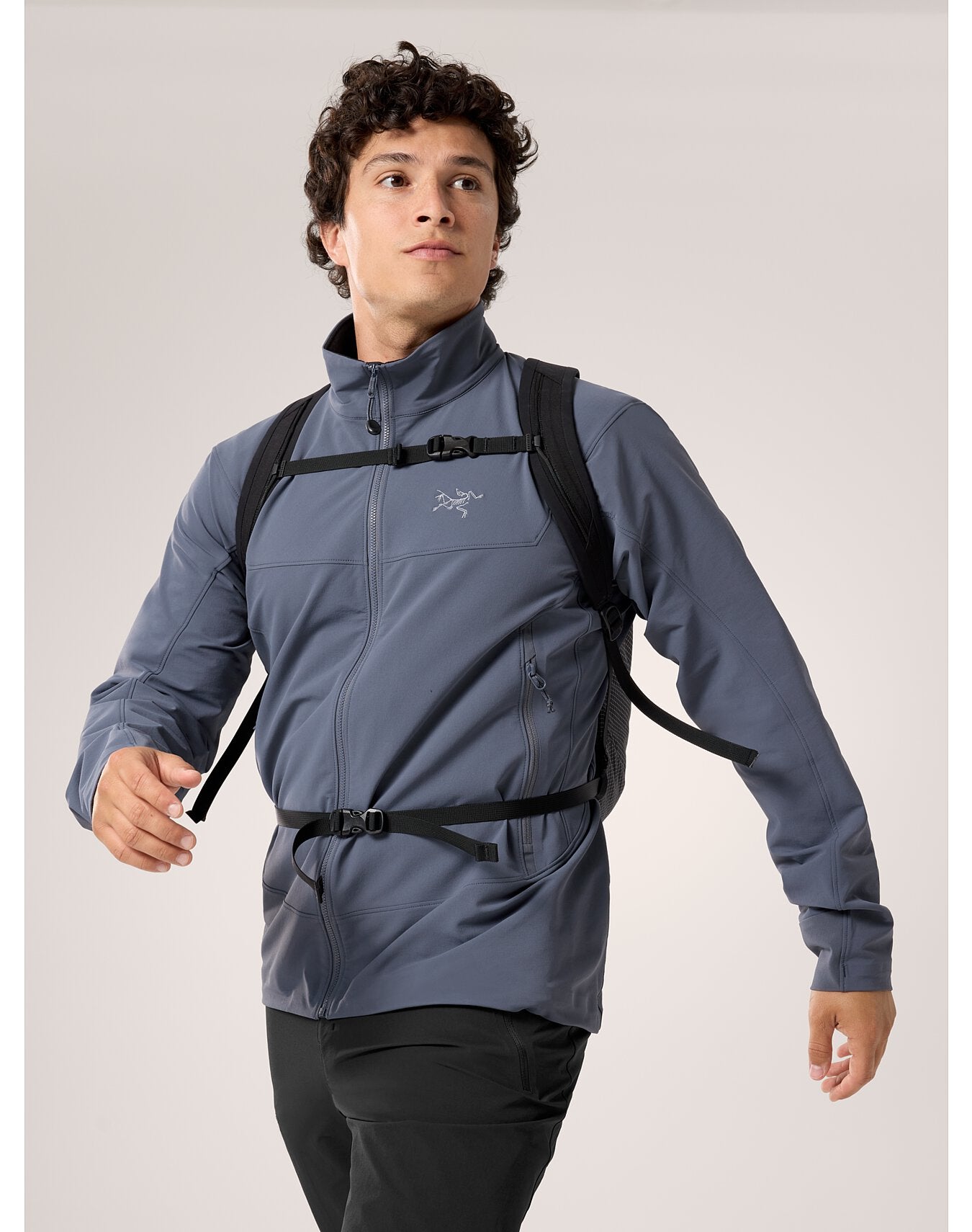 ARC'TERYX GAMMA JACKET MEN'S DARK STRATUS
