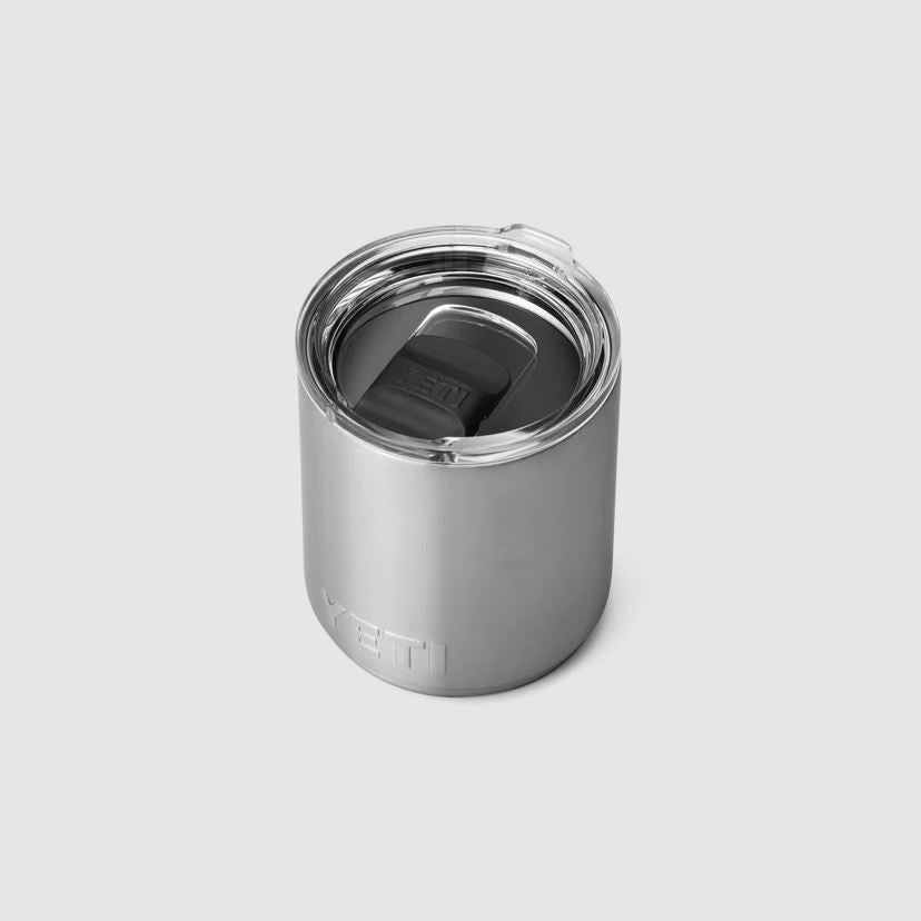 YETI RAMBLER® 10 OZ (296 ML) STAPELBARE LOWBALL MET MAGSLIDER™-DEKSEL RVS