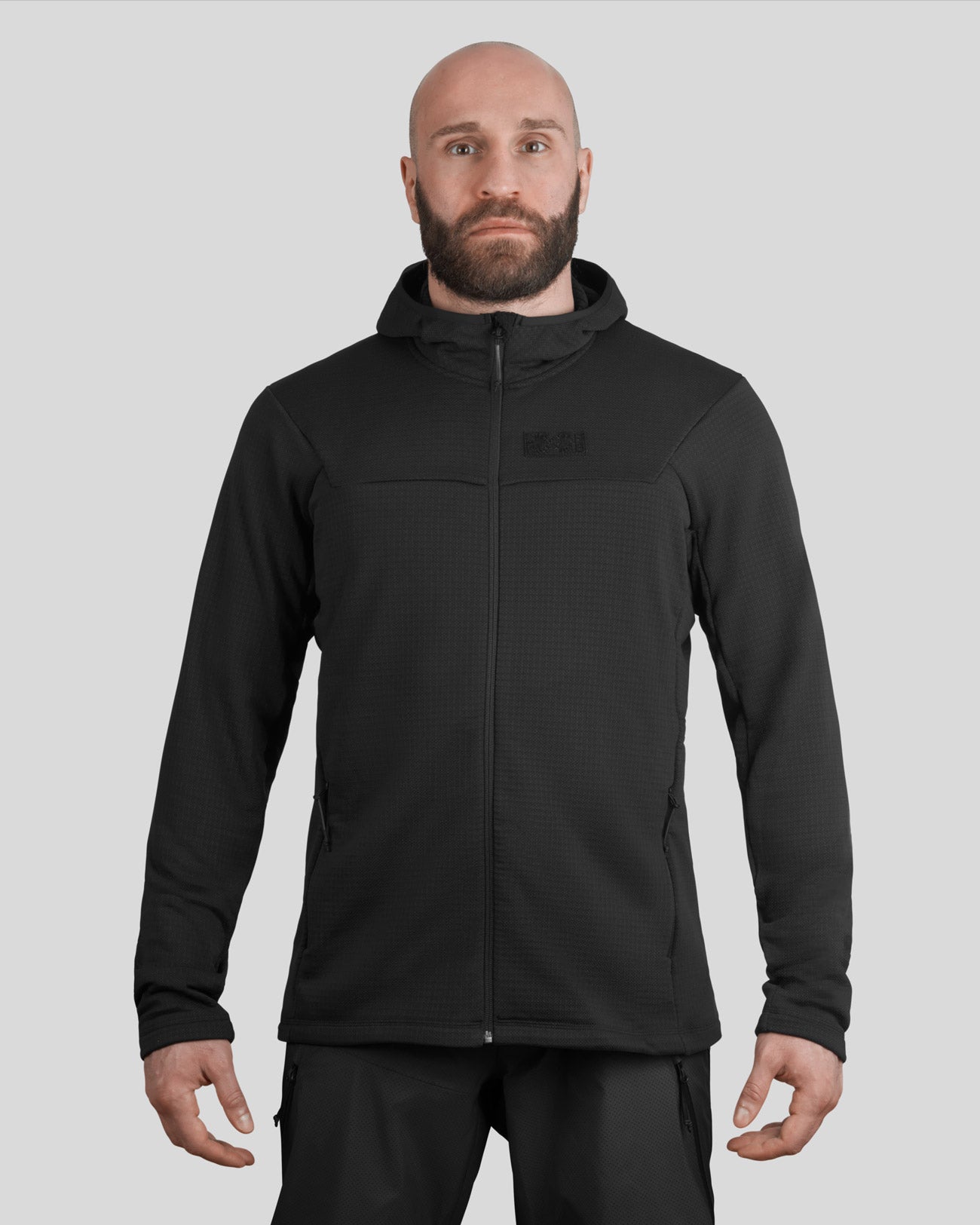 DNS-Alpha Fleece Hoody ES, Black