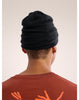 ARC'TERYX EMBROIDERED BIRD TOQUE BLACK