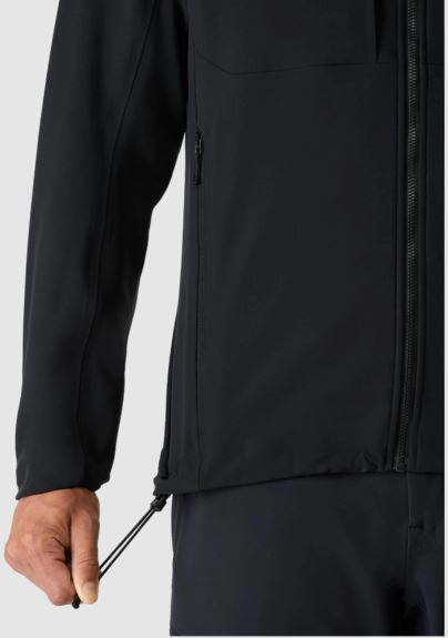 ARC'TERYX GAMMA MX  JACKET MEN'S  BLACK
