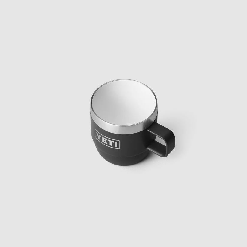 YETI RAMBLER® 6 OZ (177 ML) STAPELBARE MOKKEN BLACK