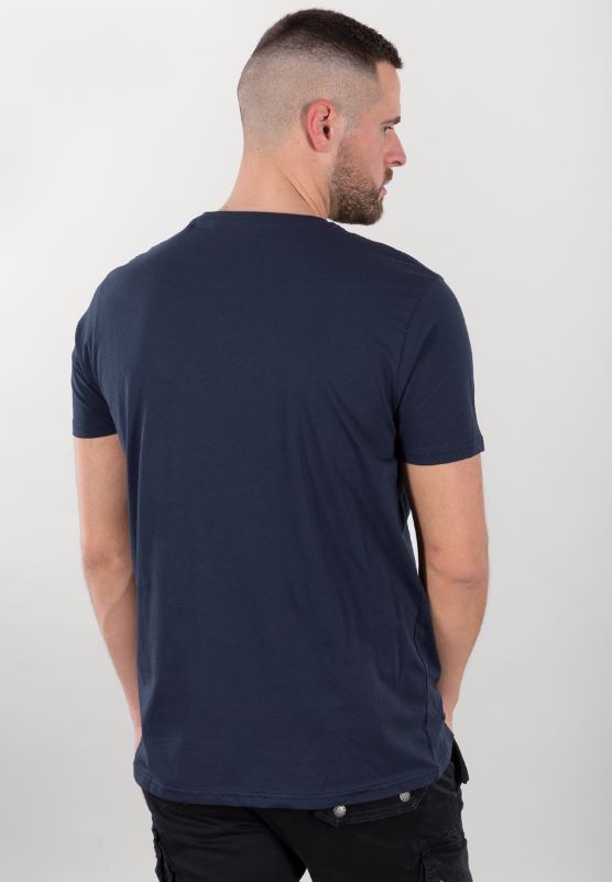 NASA Blue T-Shirt , Reflective Grijs