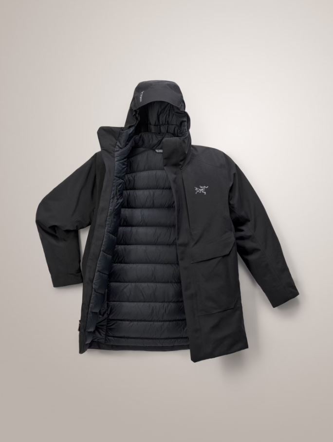 Therme Down Parka Men's Black